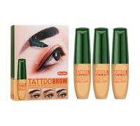 Gel Sopracciglio Waterproof Kit- Marrone Mascara Volume Tonalità Lunga Durata, Gel Sopracciglio E Ciglia Piene E Forme, Professionale Di Tonalità Del Sopracciglio