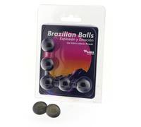 Gel Stimolante con Sfere Taloka Brazilian Balls - 5 Unità