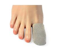 Gel Toe Caps,4 Pcs/pack for Big Toes, Toe Covers,toe Protectors (brown)