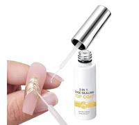 Gel Top Coat | 8ml Asciugatura Rapida E Alta Lucentezza | Top Coat Gel Non Wipe | Per Donne Ragazze Principianti Casa Uso Quotidiano Viaggio Appuntamenti Feste