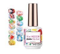Gel Top Coat per unghie, facile da pulire e di lunga durata, gel topcoat per manicure a pastelli colorati, per principianti e professionisti, mamma, moglie, fidanzata, salone, casa, studio