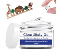 Gel Trasparente Museum Museum Wax Stucco da Museo Trasparente Rimovibile per Prevenire Vibrazioni e Cadute Artefatti e Decorazioni Fisse, 150ml