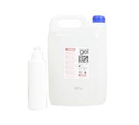 Gima 33277 Gel Ultrasuoni in Tanica 5 litri, Pezzi di 2, Transparente