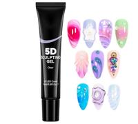 Gel Unghie 5D Kit Manicure 4-in-1 Leave-in