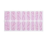 Gel Unghie Strisce Gel Scintillanti Adesivi Unghie Fiori Adesivi Arte Adesivi Polacco Impacchi Francese Punta Fiori Strisce per Unghie Francese Punta Un