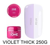 Gel UV Silcare Unghie Costruttore Monofasico Builder Violet Thick 250 GR Nails