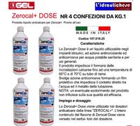 Gel Zerocal Dose Ricarica per Dosatori GEL 4 confezionI 1 Litro 10701925
