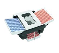 Gelabur Automatic Card Shuffler, Macchina di miscelazione di Carte Ricaricabile per 1-2 ponti, Mixer di Schede elettriche Doppia Modalità a Basso Rumore per Poker, UNO, Texas Hold'em, Blackjack