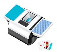 Gelabur Automatic Card Shuffler, Macchina di miscelazione di Carte Ricaricabile per 1-2 ponti, Mixer di Schede elettriche Doppia Modalità a Basso Rumore per Poker, UNO, Texas Hold'em, Blackjack