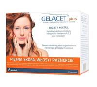 Gelacet Plus 21 bustine - collagene e biotina vitamina C E