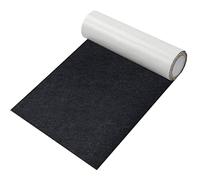 GELAISI Feltro Autoadesivo Nero, 20 x 200 cm, Feltro Autoadesivo Adesivo, 2 mm, Spessore 2 mm, per Box Liner, Cup Mat, Cornici, Gambe Della Sedia, Gambe del Tavolo