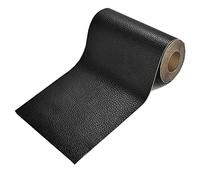 GELAISI Toppe per Riparazione Autoadesive in Pelle 20x200cm,Ecopelle Adesiva Toppa per Riparazione in Pelle per divani,per armadio,borsa in pelle,sedile auto,mobili,riparazione,Nero