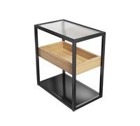 GELASIGE Comodino Comodino Camera da Letto Piccolo Appartamento Gap Scaffale portaoggetti Casa Comodino Semplice Tavolini Laterali Camera da Letto(50 * 30 * 55cm)