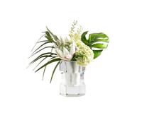 GELASIGE Fiori Artificiali Ornamenti for Il Soggiorno della Villa Composizioni Floreali Fiori Simulati Arte Leggera Fiori da Tavolo di Lusso Composizioni Floreali Fiori Artificiali per Esterni(A)