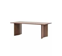 GELASIGE Tavolo Da Pranzo Semplice tavolo da pranzo in legno massello, tavolo da tè retrò, tavolo da conferenza, stile Wabi-sabi, tavolo lungo, tavolo da negoziazione Tavolo Da Pranzo Moderno(160cm)