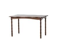 GELASIGE Tavolo Da Pranzo Tavolo Da Pranzo In Noce Nero For Casa Nordica, Soggiorno, Tavolo Lungo In Legno Massello Retrò Tavolo Da Pranzo Moderno