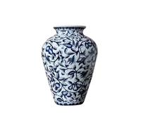 GELASIGE Vasi per Fiori Vaso in Ceramica for Fiori secchi, Ornamenti for la Disposizione dei Fiori in Porcellana for Il Soggiorno Vasi per Centrotavola(B)