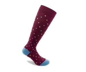 Gelateria International Calza a compressione Energy Rubino, taglia M 38/41