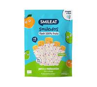 Gelati BIO 100% frutta da congelare pera e pesca 5 pz 6M+, 250g