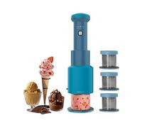 GELATIERA CECOTEC Gelatec EasyMove, Potenza 100 W, 3 vaschette da 260ml, 5 programmi automatici