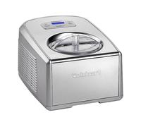 GELATIERA CUISINART ICE100E, Potenza massima 150 W, Recipiente da 1,5 l, Coperchio trasparente, Argento