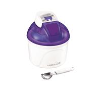 GELATIERA LAGRANGE 409004, Potenza massima 12 W, Recipiente da 1,5 l, Viola, Bianco