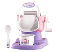 Gelatiera, macchina per il ghiaccio per bambini - gelatiera, manuale, risultati rapidi, macchina facile per chicche congelate, potere, sorbetto, raffreddamento lungo