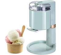 Gelatiera - Mini Macchina Automatica per Gelato Soft per la casa, Macchina Fai da Te per Dessert alla Frutta e Crema, apparecchio Compatto per Gelato Green,27 * 42.5cm