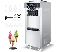 Gelatiera Professionale Soft Serve con compressore autorefrigerante, Preparazion