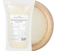 Gelatina Alimentare in Polvere BLOOM 180 | Alta Qualità 1 kg | Per Dolci, Marmellate, Aspic | Supporto per Articolazioni e Ossa | KUCHNIA ZDROWIA