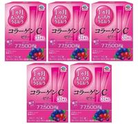 Gelatina di collagene C 10 g x 31 bastoncini terra aromatizzata alle bacche d...