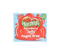 Gelatina di fragole senza zucchero Hartleys confezione da 23 g da 12
