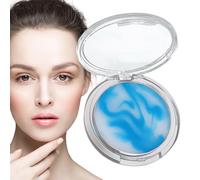 Gelatina di polvere di finitura pressata, gelatina in polvere - 60 g di controllo 'olio in polvere sciolto,Effetto opaco di lunga durata e idratante strumento per il trucco del viso per il controllo d