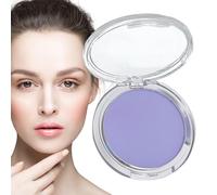 Gelatina di polvere di finitura pressata, gelatina in polvere - 60 g di polvere pressata senza polvere - Strumento per il trucco del viso per il controllo del petrolio idratante naturale per le donne