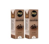Gelato 4ever - Bundle Cioccolato - Gelato pronto da mantecare - Pack 2 pezzi (Cioccolato - Cioccolato)