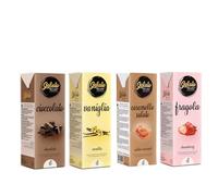 Gelato 4ever - Preparato per Gelato Pronto da Mantecare, Bundle da 4, Facile da Preparare, Compatibile con Tutte le Macchine per Gelati Come Ninja Creami, Magimix, HKoenig, 1L per Brick, Made in Italy