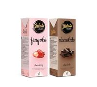 Gelato 4ever - Preparato per Gelato Pronto da Mantecare, Double Pack, Facile da Preparare, Compatibile con Tutte le Macchine per Gelati Come Ninja Creami, Magimix, HKoenig, 1L per Brick, Made in Italy