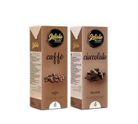 Gelato 4ever - Preparato per Gelato Pronto da Mantecare, Double Pack, Facile da Preparare, Compatibile con Tutte le Macchine per Gelati Come Ninja Creami, Magimix, HKoenig, 1L per Brick, Made in Italy
