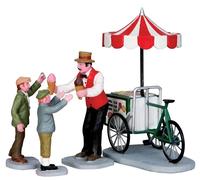 Gelato Cart, Set Of 4 - LEMAX COD. 32139