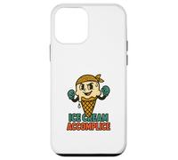 Gelato complice amante Foodie Treat divertente carino abbinamento Custodia per iPhone 12 mini