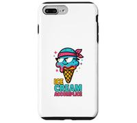 Gelato complice amante Foodie Treat divertente carino abbinamento Custodia per iPhone 7 Plus/8 Plus