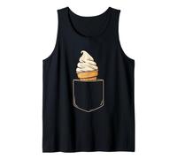 Gelato Cone Pocket Fun Summer Delight Canotta