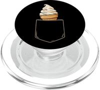 Gelato Cone Pocket Fun Summer Delight PopSockets PopGrip per MagSafe