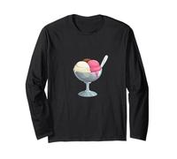 Gelato in una ciotola Maglia a Manica