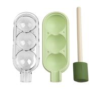 Gelato Tripla Palline Gelato per Stampo con Disegno Paglia Summer Popsicle Maker