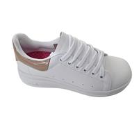 Gelattto Scarpe Baci da Portofino di Gelateria Italiana con Suola in Gel Anatomica (Bianco, Sistema Taglie Calzature EU, Adulto, Numero, Media, 39)
