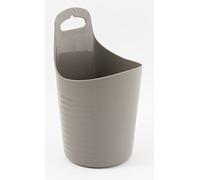 Gelco Design Cooper Cesto portaoggetti da Appendere, Plastica, Tortora, 12 x 12 x 20 cm