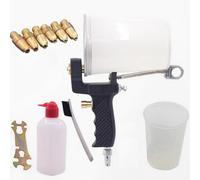 Gelcoat - Pistola a spruzzo ad aria per resina, capacità 1000 ml, diametro ugello 3 mm, ideale per resine, pellicole di separazione, intonaci, vernici, riparazione auto