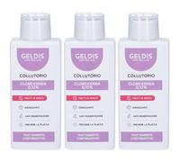 Geldis Clorexidina 0,12% Frutti di Bosco 3x200 ml Collutorio
