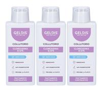 Geldis Clorexidina 0,12% Menta 3x200 ml Collutorio